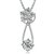 Zevrr Sterling Silver Pendant Made With Swarocski Zirconia (Pzsp03173)