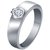 Zevrr Sterling Silver Ring made with SWAROCSKI ZIRCONIA (PZSR01578)