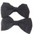 Ws Deal Set Of Two Black Bow Tie