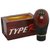 Type R Leather  Plastic Gear Knob/Handle for Car Universal Size BROWN  BLACK