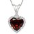 Silver Dew Valentine Jewelry Gift Sterling Silver Heart CZ Diamond Pendant