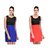 Combo of 2 Sassy Look  Back Bow Dress Blue  Red