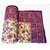 Bagru Crafts  Blue Jaipuri Hand Made Block Print  Singal Bed Quilts  RCM3016