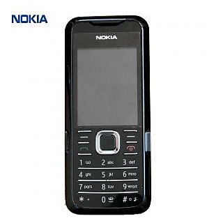 clickaway nokia 7210 supernova mobile phone housing body panel black
