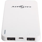 Callmate Power Bank 6000 Plus Shake 6000 mAH - White