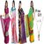 Florence Multicolor Georgette Printed Saree With Blouse (Combo of 4)