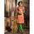 Riti Riwaz Orange Embroidered Dress material with Matching dupatta DCC39004