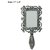Gifts Vale Hand Mirror ( H 5.5 L 2.5 Inch )
