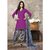 Riti Riwaz Purple Ladies Indian Dress Material with matching duppata 2PH9022