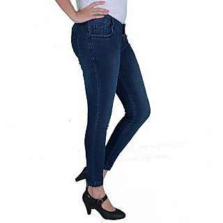 Buy Staylish Ladies Jeans Sky Blue Colour (Branded) Online @ ₹350 from ...