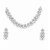 Zaveri Pearls Stylish Cubic Austrian Diamond Necklace Set-ZPFK2003