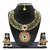 Zaveri Pearls Gold Plated Multicolor Necklace Set For Women