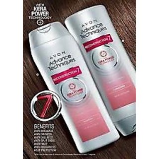 Avon Advance Techniques Reconstruction Repair Shampoo 700 Ml – Für Trockenes & Strapaziertes Haar Mit Kera-Panthenol