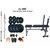 .WEIGHT LIFTING HOME GYM 32 KG+INC/DEC/FLAT BENCH+4 RODS(1 ZIG ZAG)+ACCESSORIES