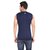 Zippy Men's Sporty Sleeveless DarkBlue Vest (Pack of 3)