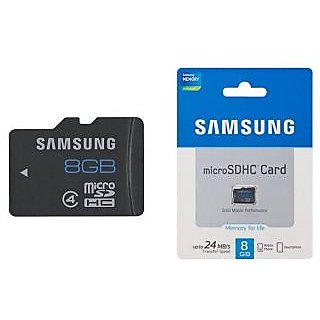 Online Samsung Microsd 8 Gb Memory Card Class 4 Prices Shopclues India