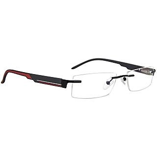 Cardon 518  Size 52 Black in  Rimless Eyeglasses