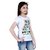 SINIMINI GIRLS FASHIONABLE TOP ( PACK OF 2 )SMH600_TPINK_WHITE