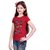 SINIMINI GIRLS FASHIONABLE TOP ( PACK OF 2 )SMH600_TPINK_WHITE