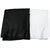 Fashion Foreplus Solid Black and White Shirt Fabrics1231