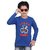 Dongli Printed Boy's Round Neck T-Shirt (Pack of 3)DLF432-RBLUE_GYELLOW_WHITE