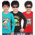 Dongli Printed Boy's Round Neck T-Shirt (Pack of 3)DLF442_RED_TBLUE_BLACK