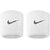 Verceys White Sports All Weather And Washable Stuff Wrist Band - Pack Of 2