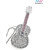 Microware Silver Metal Guitar Shape 16 Gb Pen Drive JKL242