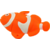 Microware 16Gb Fish Shape Nemo Designer  Fancy Pendrive JKL188