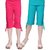 SINIMINI GIRLS COLORFUL CAPRI ( PACK OF 2 ) -SMPC200-RPINK-TBLUE