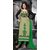 khoobee Presents Multi Embroidered Georgette Chudidar Unstitched Dress Material