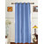 Dekor World Light Blue Polyester Long Door Curtain (Pack Of 1)