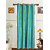 Dekor World Sea Green Polyester Window Curtain (Pack Of 1)