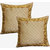 Dekor World Pintek Lace Ethnic Nice Cushion Covers (Pack Of 2)