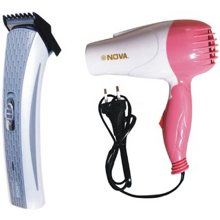 Nova Hair Dryer + Nova Trimmer (Combo) at Best Prices - Shopclues Online  Shopping Store