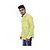 Austrich Yellow Linen Casual Shirt