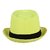 Greenish Yellow Fidora Hat For Men JSMFHCP1240