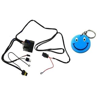 HID Special Wiring Harness Motorbike 1 Pc With Free Smiley Key Chain