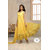 Designer Yellow Anarkali Suit