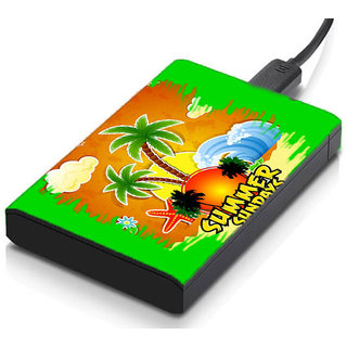 MeSleep Summer Sundays Hard Drive Skin