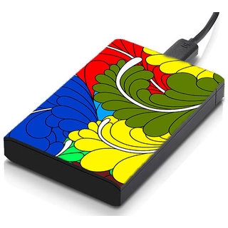 MeSleep Leavues Colorful Hard Drive Skin