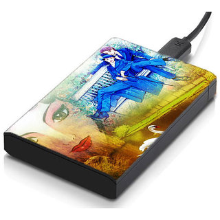 MeSleep Yellow Couple Hard Drive Skin