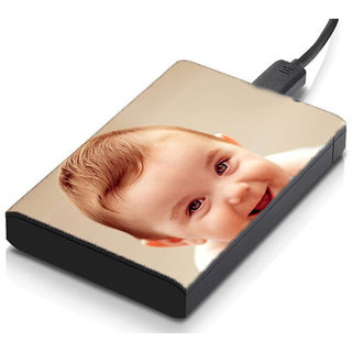 MeSleep Smiling Baby Hard Drive Skin