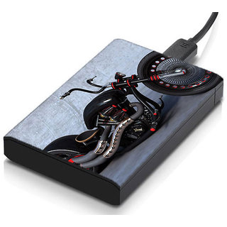 MeSleep Chopper Bike Hard Drive Skin