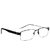 Cardon 8805  Size 47 Black Rectangular Eyeglasses