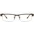 Cardon 8802  Size 48 Copper Rectangular Eyeglasses