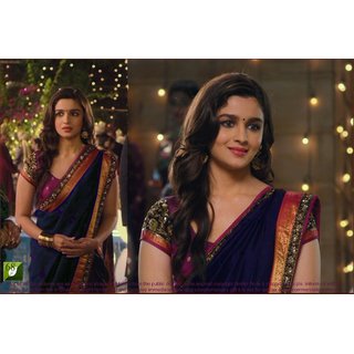 Shop Alia Bhatt Blue Saree Online Shopclues Listen to alia bhatt latest movie deepika padukone, alia bhatt, kareena kapoor khan show you timeless saree collection that one sarees are a representation of personal style and beauty.
