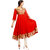 Rumourss Fancy Anarkali Red Design Bollywood Top Women Dress