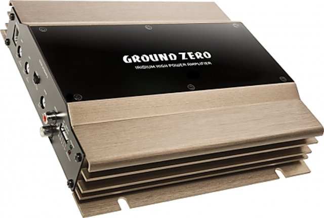 カーオーディオ GROUND ZERO IRIDIUM HIGH POWER AMPLIFIER NEW GROUND ZERO Amplifiers - Midbass