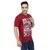 InkDice Combo of Red and Maroon 100 cotton Mens T-shirt